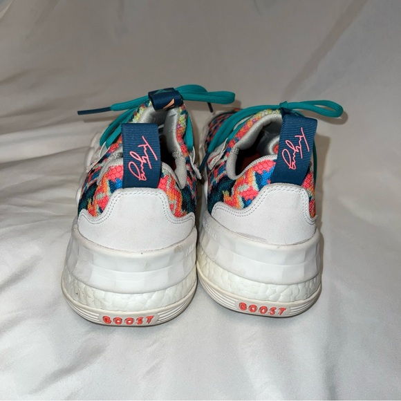 Adidas Trae Young 1 Tie-Dye Multicolor Men’s Side 10.5 - Picture 8 of 10